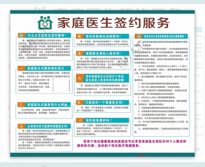家庭醫生簽約服務 貼心守護，健康到家的家庭服務新典范